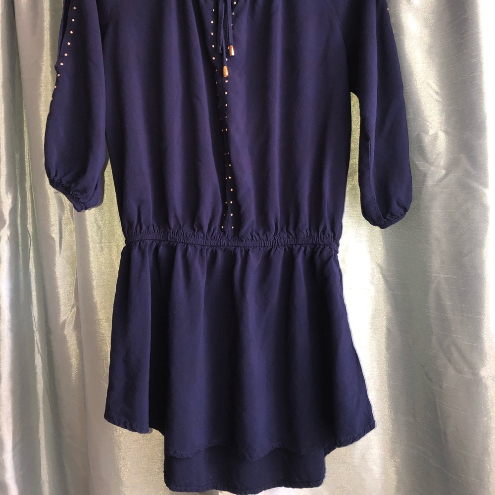 Navy Blouse